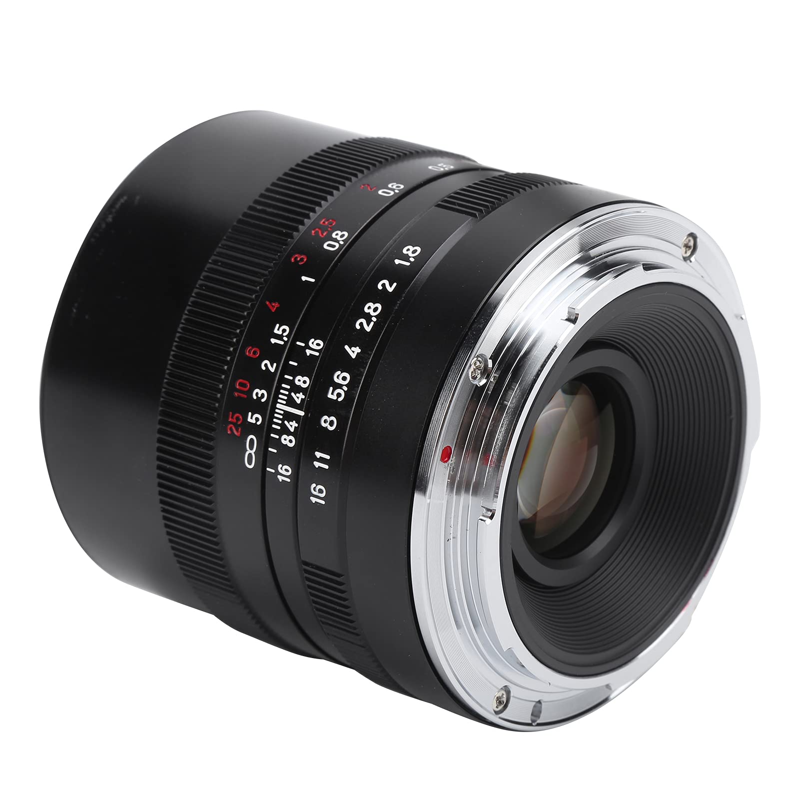 F1.8 Large Aperture Portrait Lens, Manual FocuS 35mm Large Aperture Lens Graded Aperture Z Mount Soft Soft for Nikon Z5 Z6 Z7 Z50 Z6II Z7II