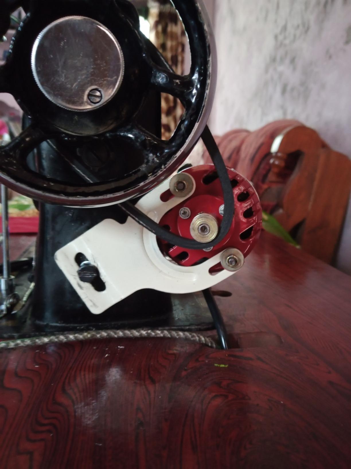 Al Hind Mini Sewing Machine Motor Full Copper Winding with Speed