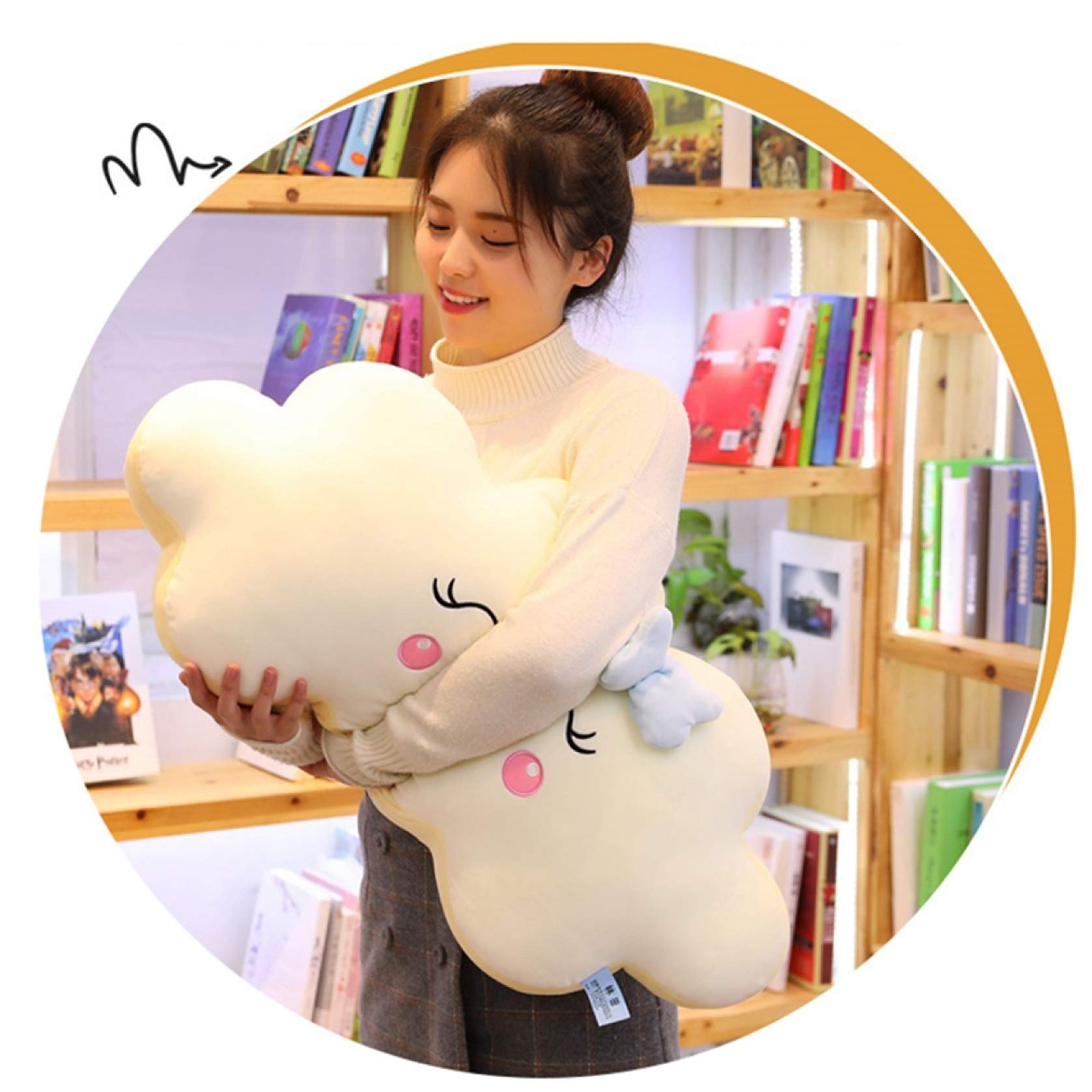 Amazon｜ぬいぐるみ もちもち 大きい 特大 抱き枕 特大ぬいぐるみ 雲