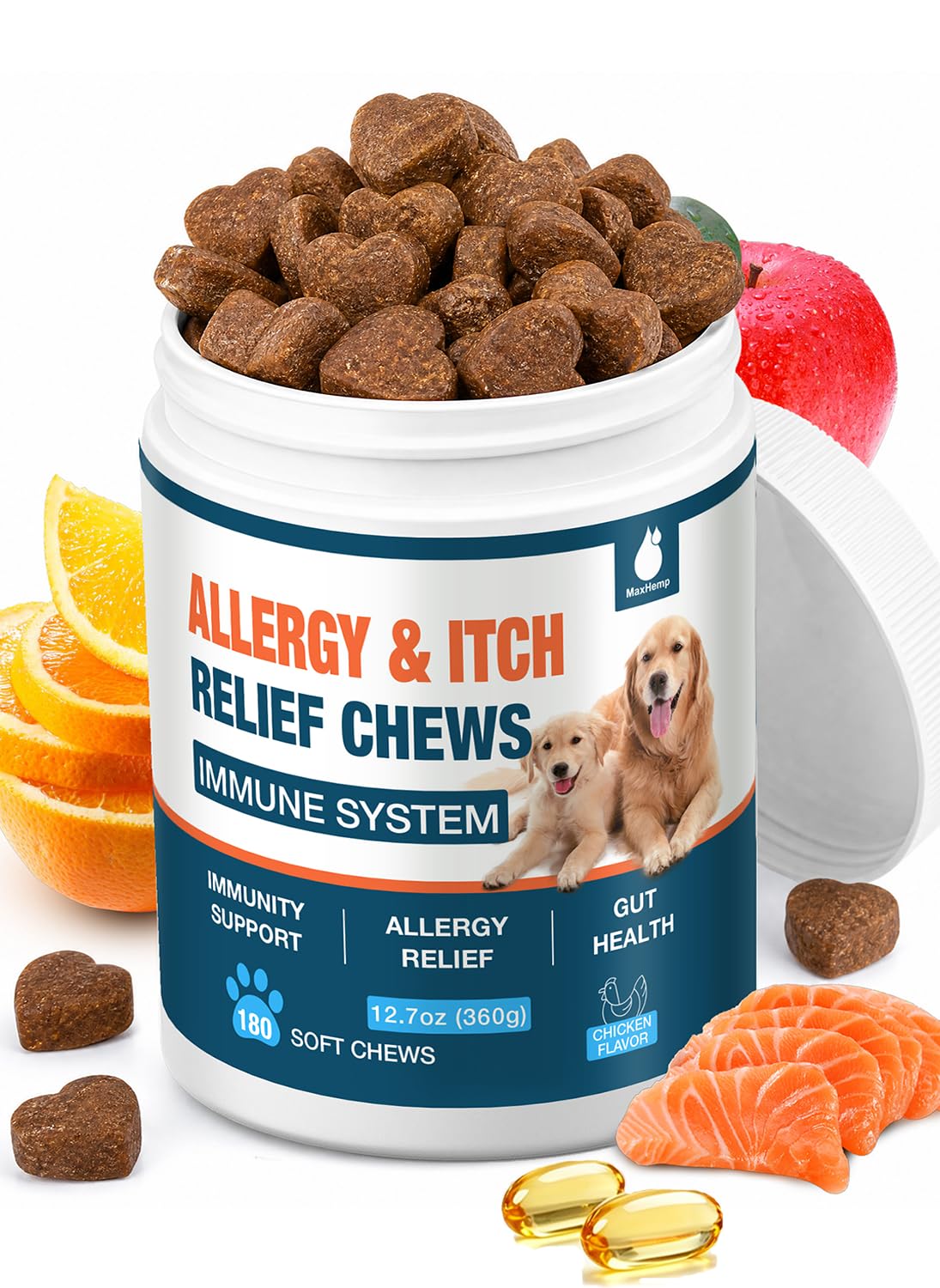 MaxHemp Dog Allergy Chews