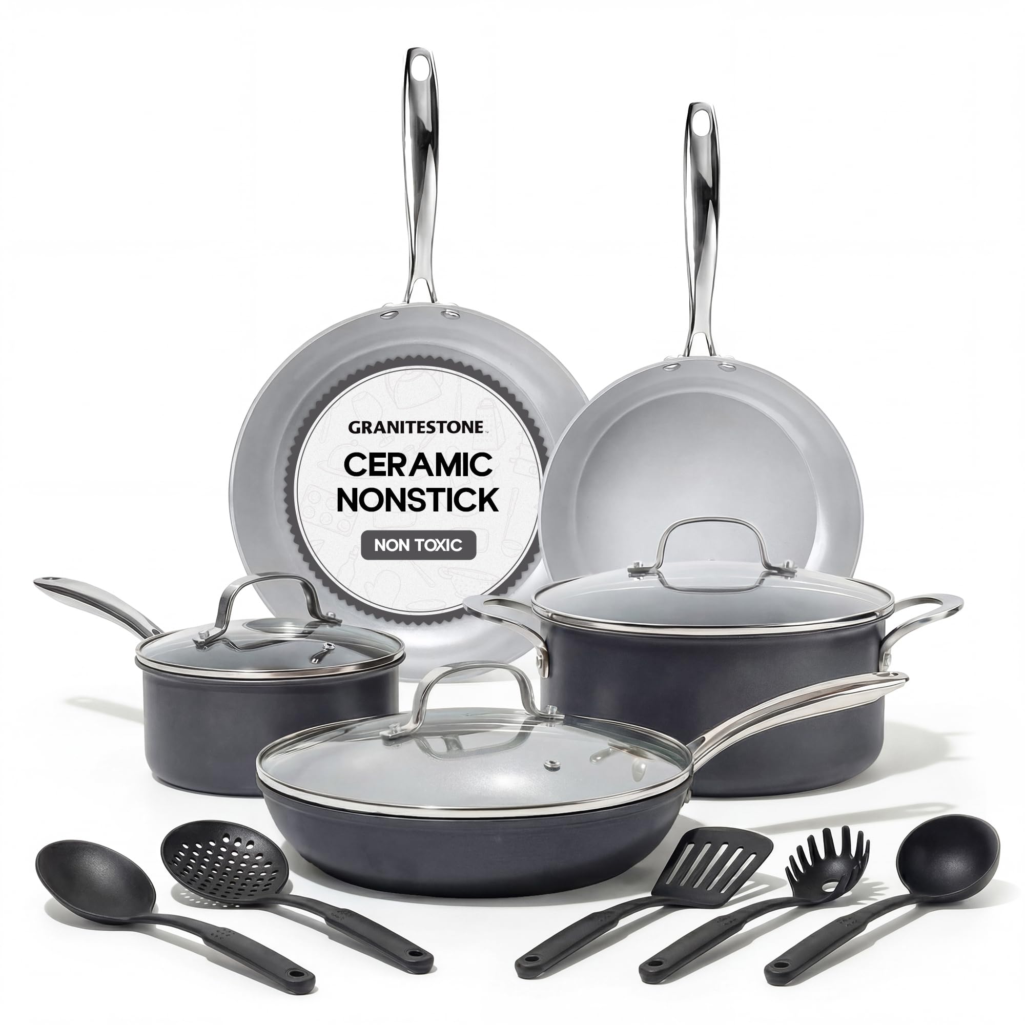Granitestone Pro Pots and Pans Set