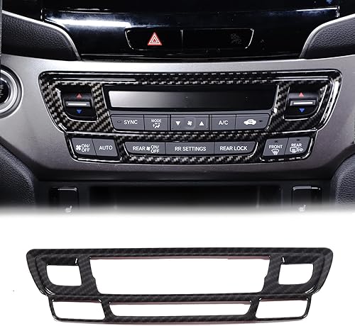 Marco de botón de modo de aire acondicionado de consola central para Honda Pilot 2016-2022Honda Ridgeline 2017-2023Honda Passport 2019-2023,