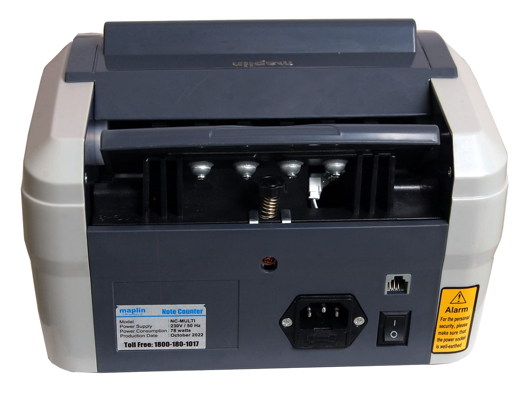 Maplin Model Mini Cash Counting Machine/Note Counting Machine with Fake Note Detector Compatible for All Type of Currency and Notes 3