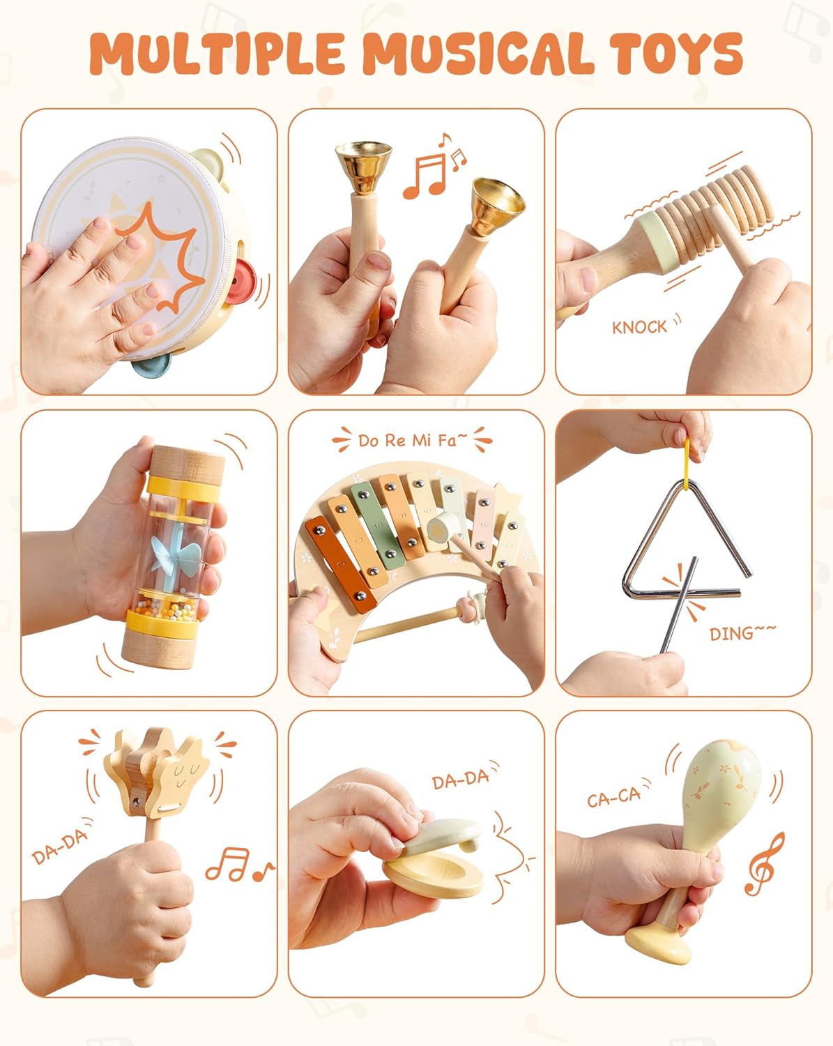 ROBOTIME Baby Musical Instruments Set image 4