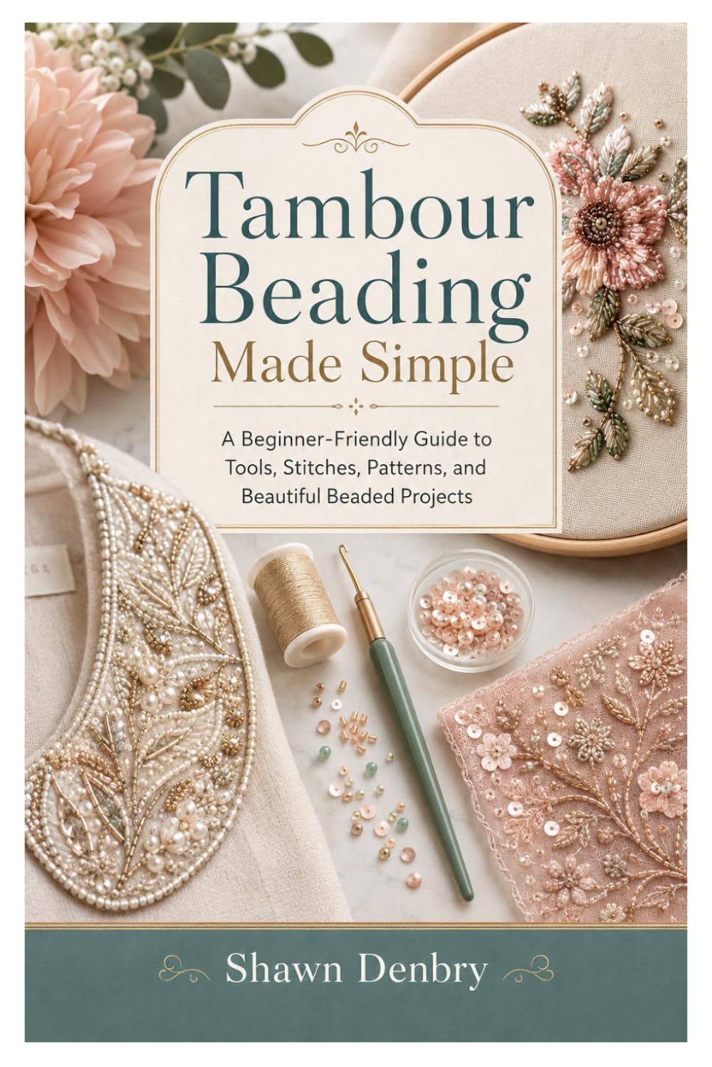 Tambour Beading Made Simple: A Beginner-Friendly Guide to Tools, Stitches, Patterns, and Beautiful Beaded Projects
