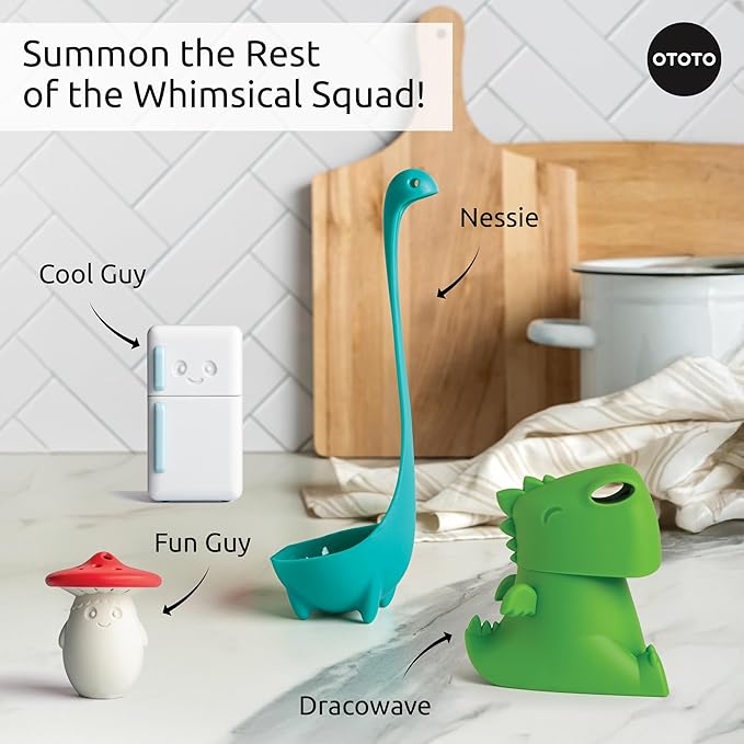 OTOTO Dracowave Limpiador de Microondas - Limpiador de Vapor Dragón miniatura 8