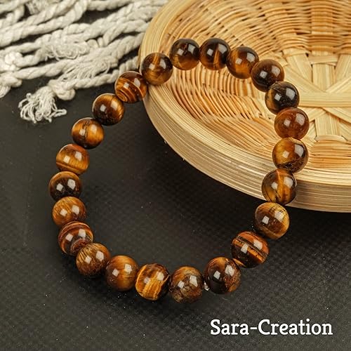 Miniatura 2 de Dalmatin Jasper Bracelets (8mm), Natural Precious Round Gemstones Bracelets For Energy