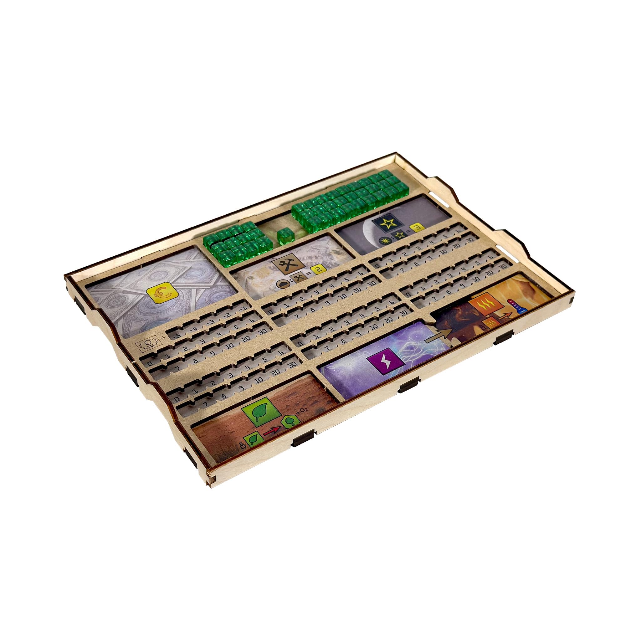 Amazon.com: Wooden Single Player Resource Tray Compatible with