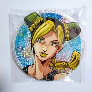 ジョジョの奇妙な冒険　空条徐倫 缶バッジ ジョジョの奇妙な冒険 ストーンオーシャン 空条徐倫 & 空条承