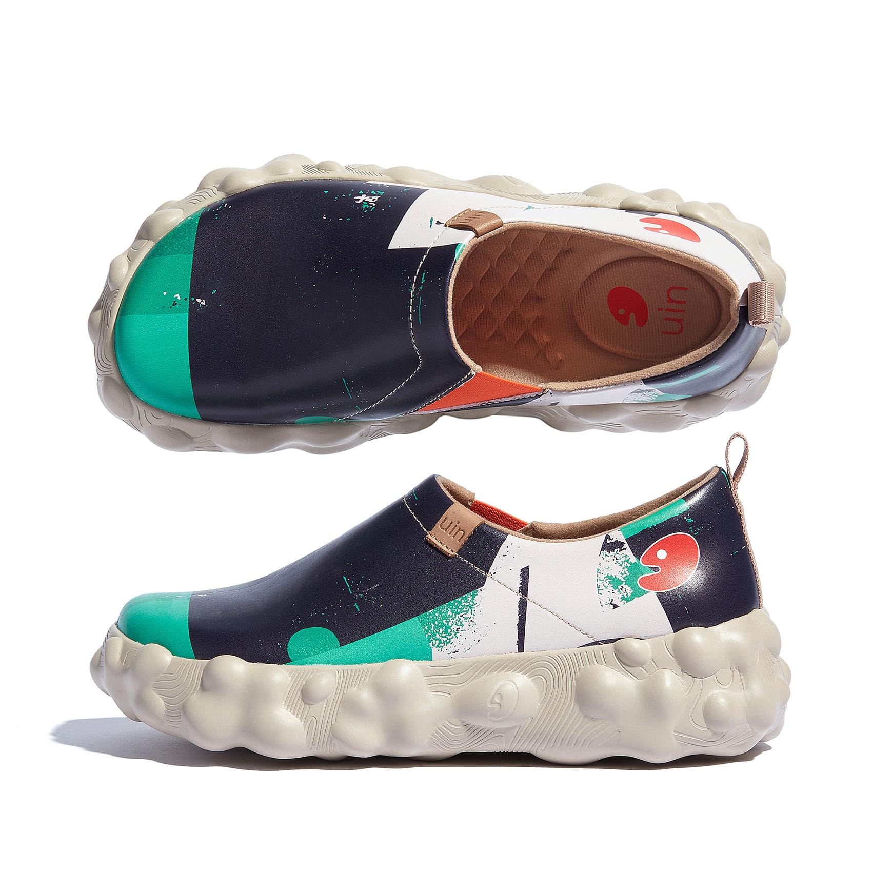 UIN Women's Art Travel Walking Shoes Toledo IX