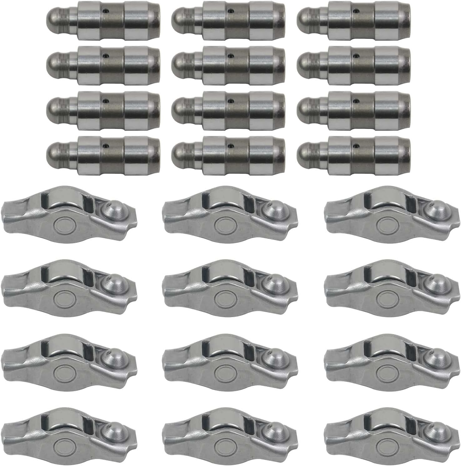 Rocker Arm Kit 12 Pcs, Compatible with Jeep Cherokee 3.2L Engines 2014-2020, Dodge Journey 3.6L Engines, Chrysler 300 3.6L