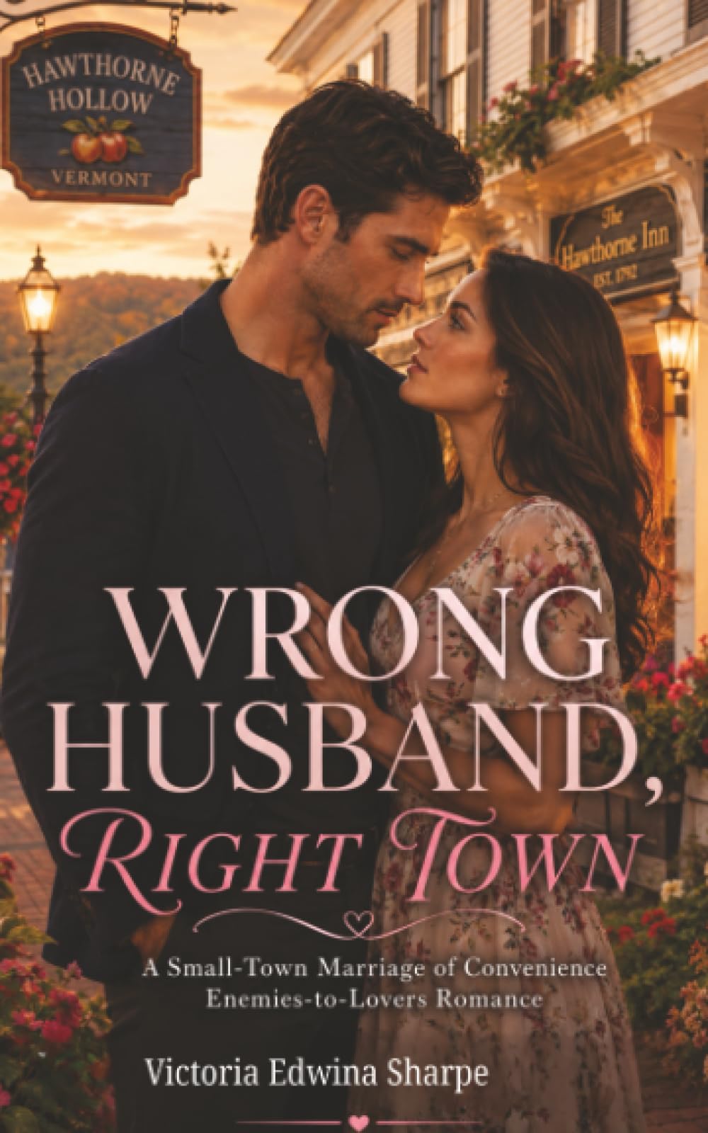 Wrong Husband, Right Town: A Small-Town Marriage of Convenience Enemies-to-Lovers Romance