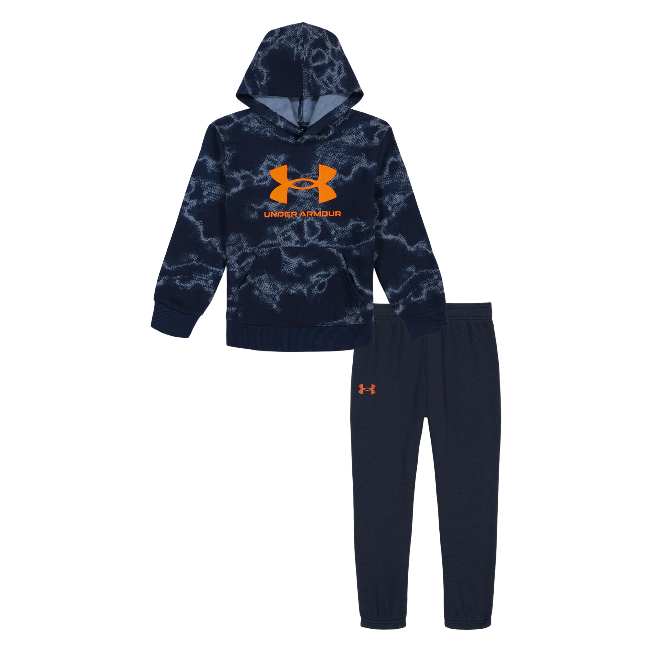 Under Armour Boys' 2-Piece Hoodie Set, Pullover Sweatshirt and Fleece Pants