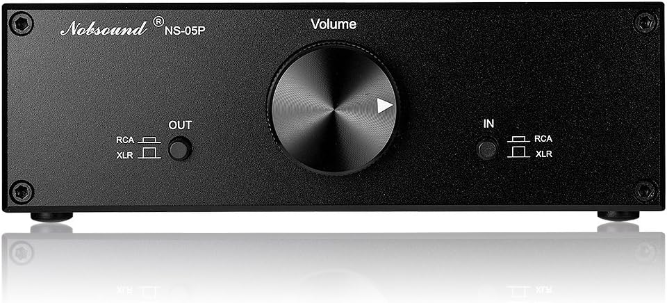 Exсluѕіvе Dіѕсоunt 50% Prісе Nobsound Mini Fully-Balanced/Single-Ended Passive Preamp; Hi-Fi Pre-Amplifier; XLR/RCA Volume Controller for Active Monitor Speakers (Black) Rеvіеw Dіѕсоunt Nobsound Mini Fully-Balanced/Single-Ended Passive Preamp; Hi-Fi Pre-Amplifier; XLR/RCA Volume Controller for Active Monitor Speakers (Black)