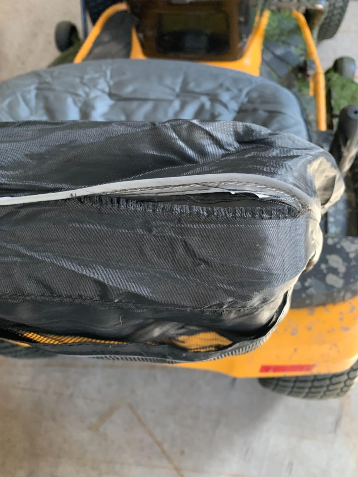 Riding Lawn Mower Seat Cover, Heavy Duty 600D Polyester Oxford Tractor