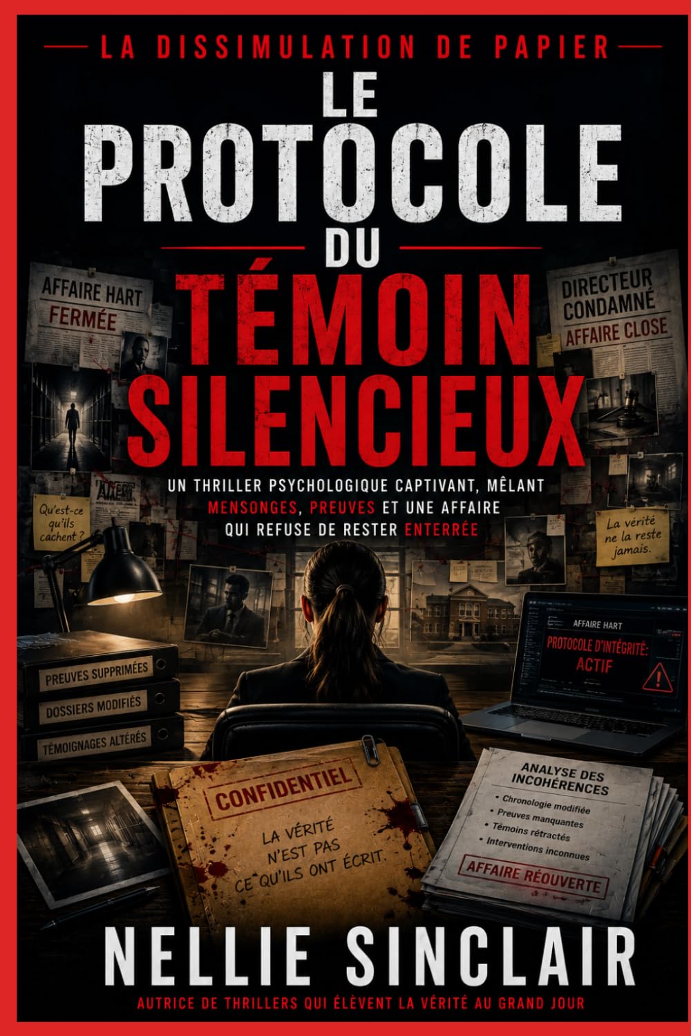 Le protocole du témoin silencieux: Un thriller psychologique captivant, mêlant mensonges, preuves et une affaire qui refuse de rester enterrée (La dissimulation de papier)