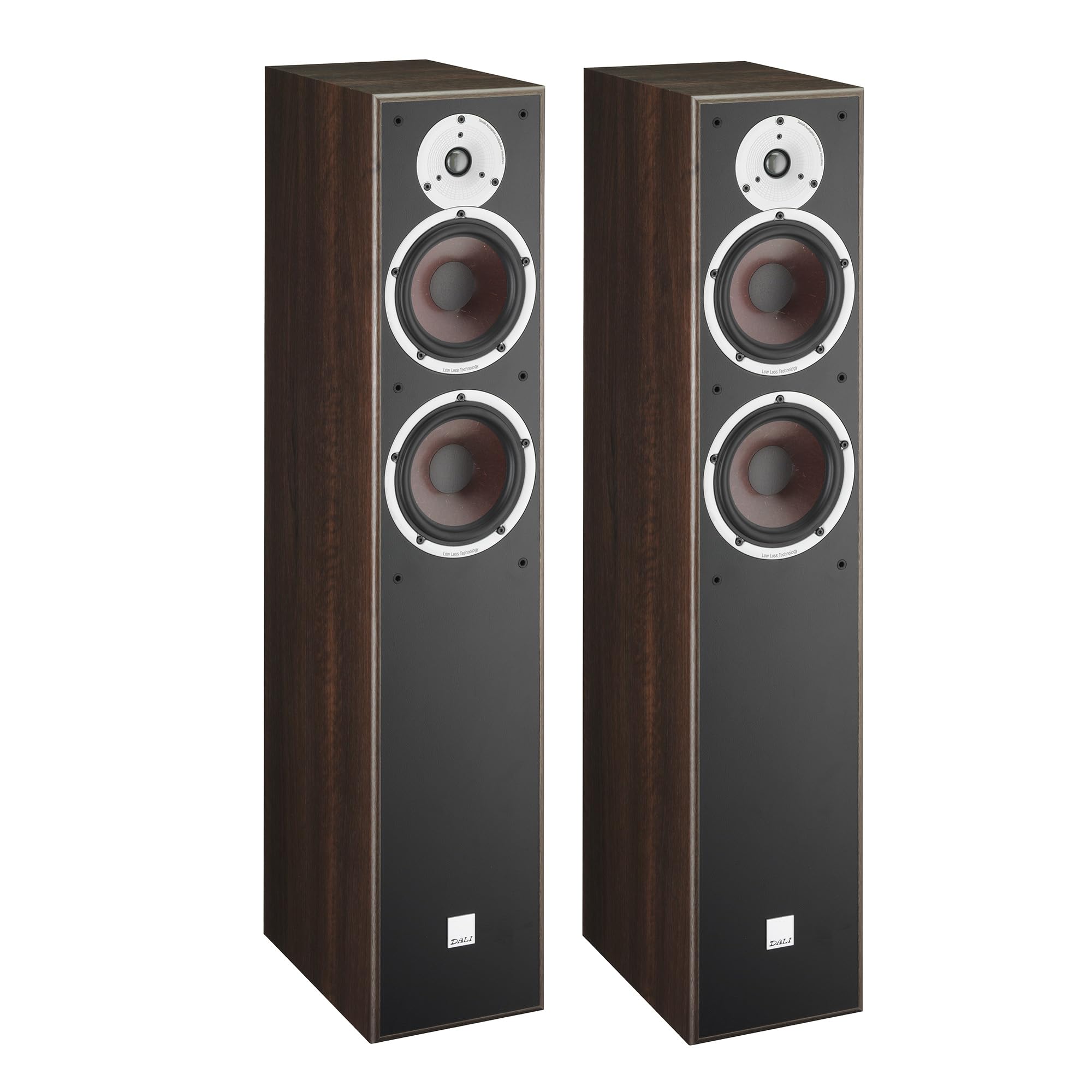 DALI Spektor 6 150W Głośnik Noyer - Głośniki (2-drożne, z przewodem, 150 W, 43-26000 Hz, 6 omów, orzech)