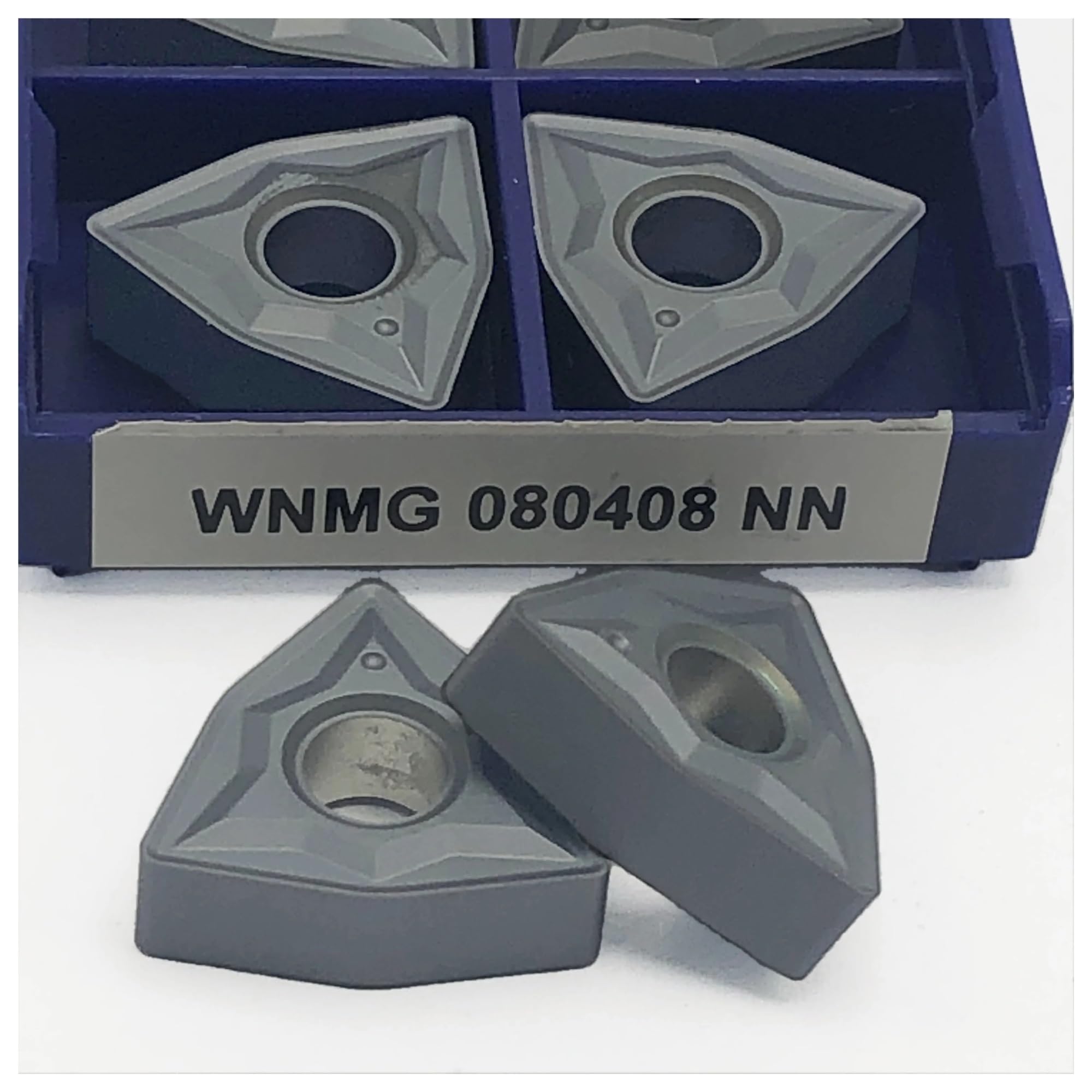 Outils de tournage carbure machine-outil insert WNMG080408 NN LT10 pour tournage mécanique
