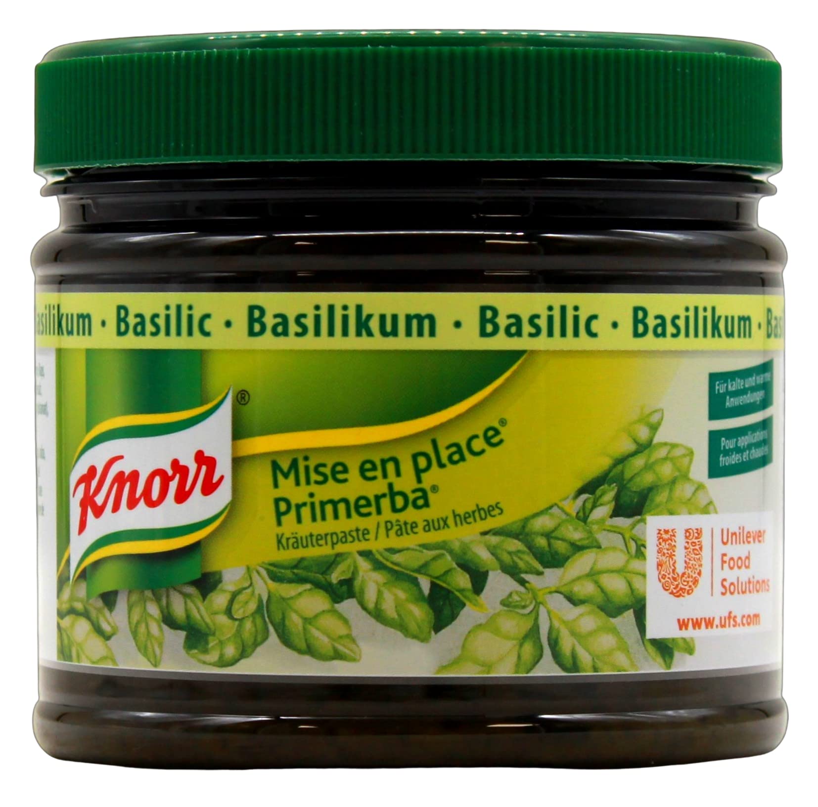 Knorr Mise en place Basilikum Kräuterpaste, (2 x 340g)