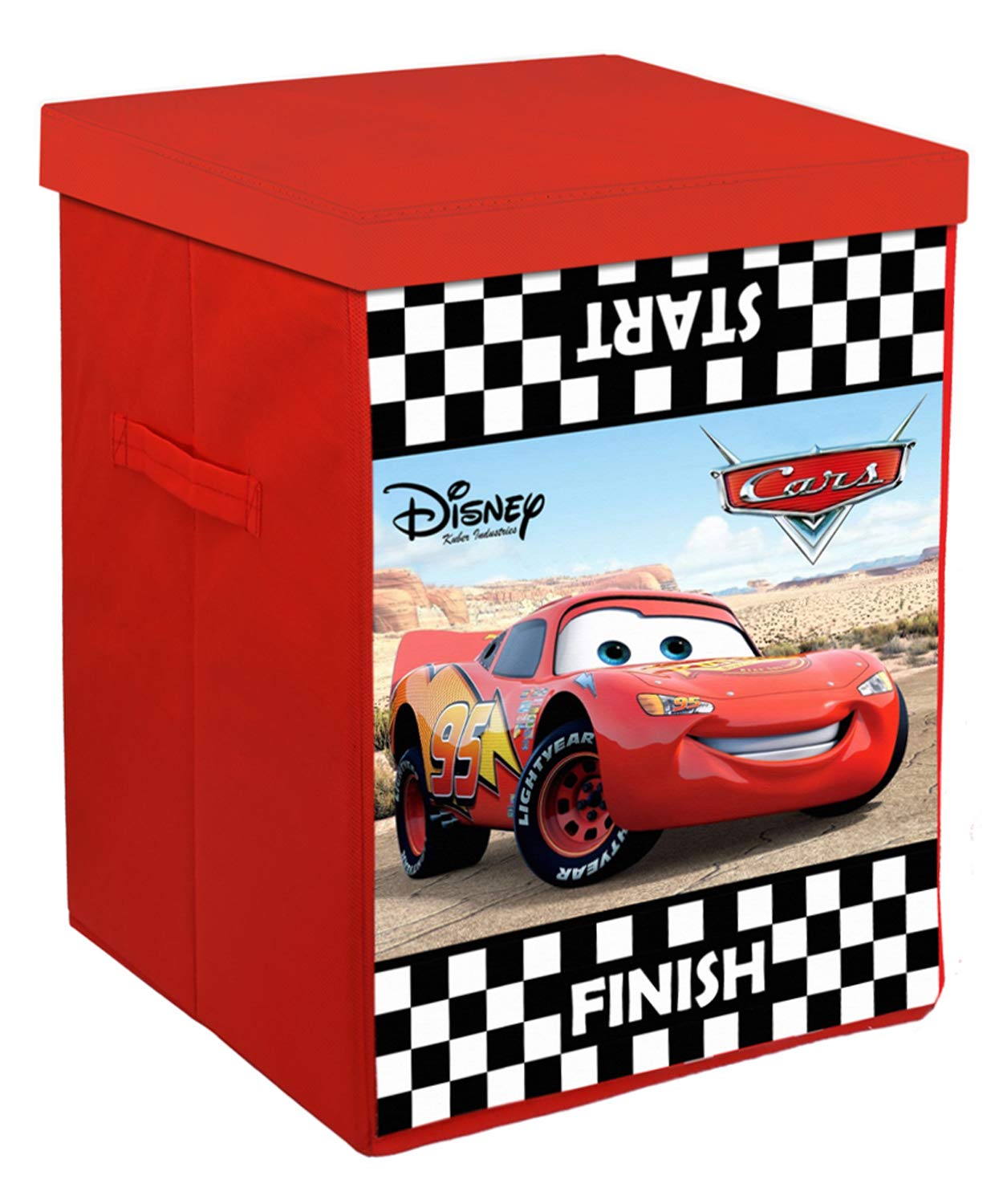 See full amazon price history chart for Kuber Industries Disney Cars Print Non Woven Fabric Foldable Laundry Organiser with Lid & Handles (Black) Kuber Industries Disney Cars Print Non Woven Fabric Foldable Laundry Organiser with Lid & Handles (Black) (B08KMC532S) Amazon Price History, Amazon Price Tracker