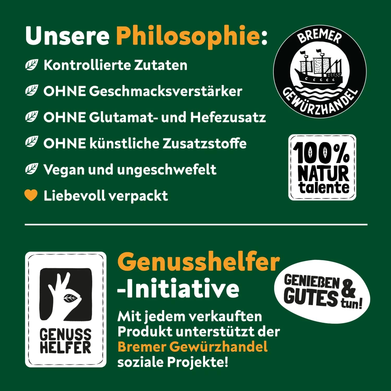 Bremer Gewürzhandel Kräuterbitter Kräutertee, lose, zum Ansetzen von Kräuterschnaps, 10 x 100g