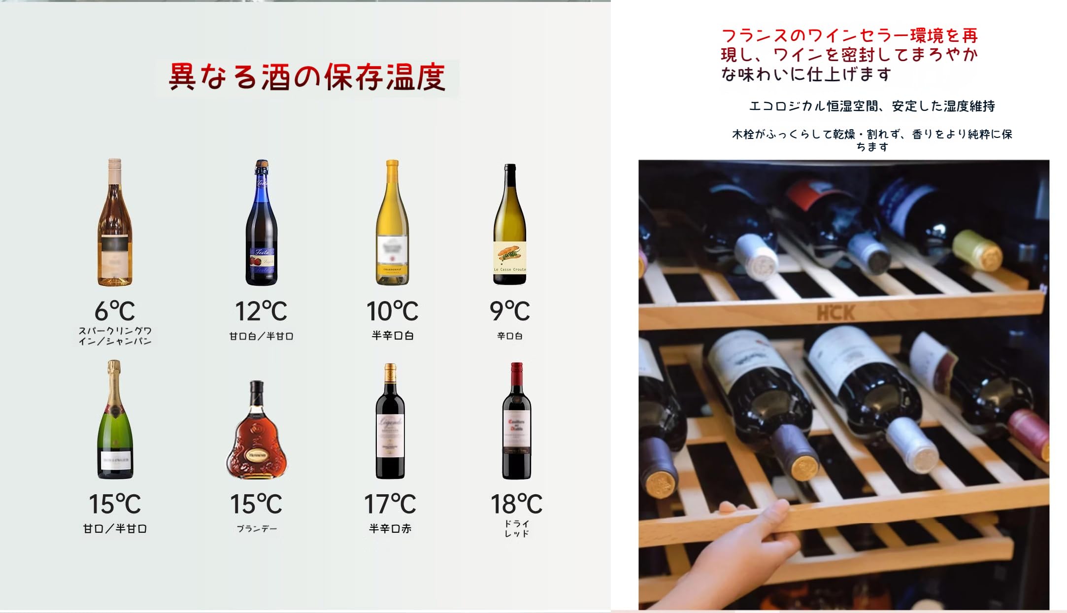 Amazon.co.jp: Dazzixワインセラー コンプレッサー式 20本収納 64L