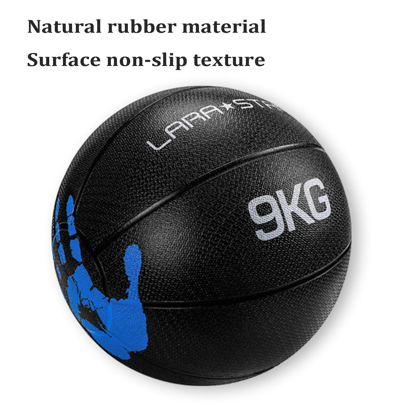 Medizinbälle Gummi-elastische Medizin-Kugel Erwachsene Fitness-Trainingsball, Aerobic Training Ball, 1kg / 2kg / 3kg / 4kg / 5kg / 6kg / 7kg / 8kg / 9kg / 10kg / 10kg (Size : 6kg/13.2lb)