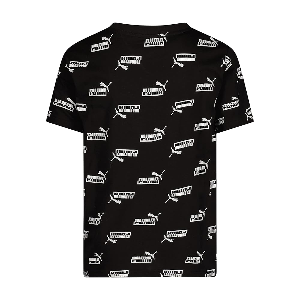 Amazon.com: PUMA Boys' Amplified Graphic T-Shirt, Black