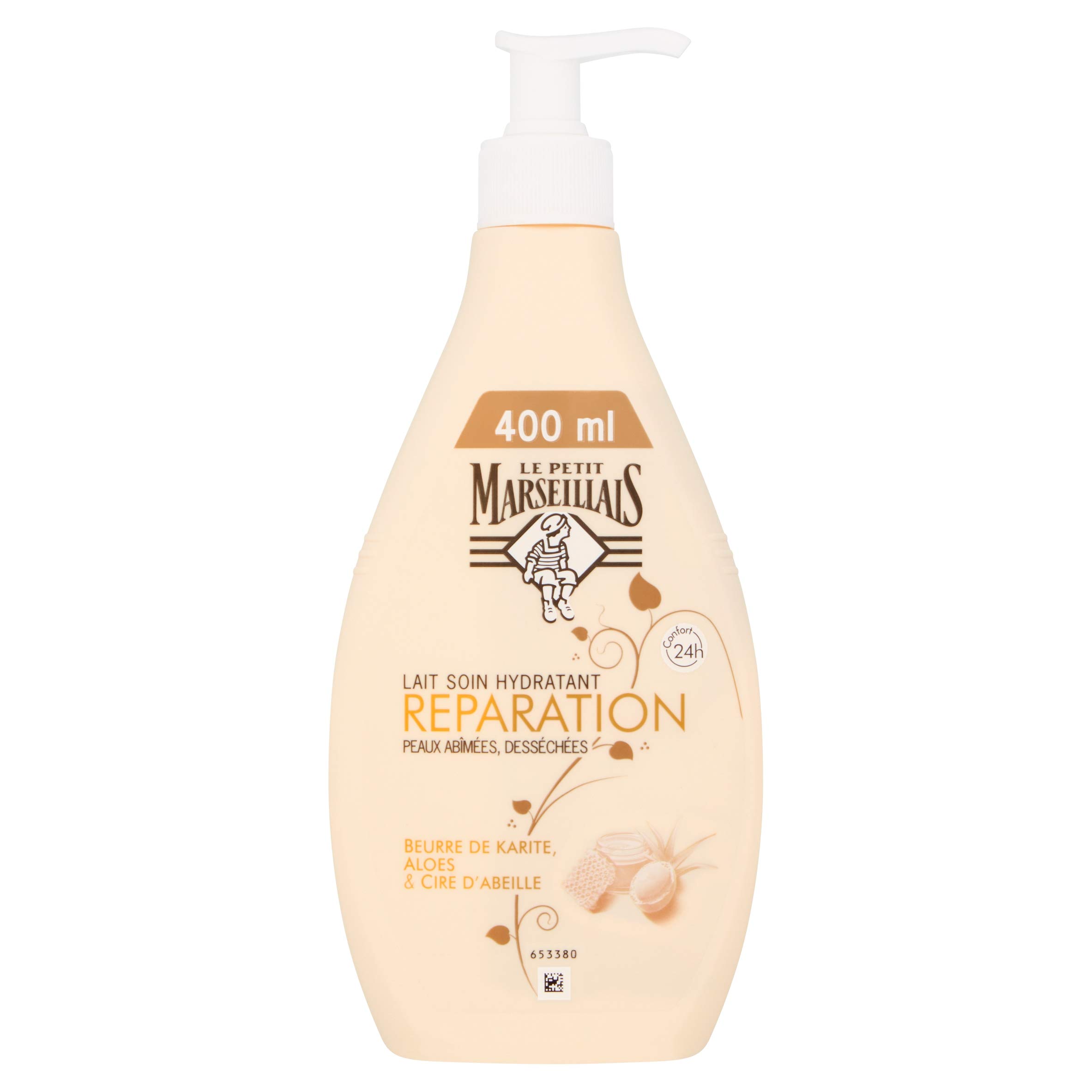 Le Petit Marseillais Body Milk Repair 400 ml, 400 ml (Pack of 1)