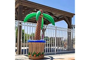 6-foot Inflatable Palm Tree Cooler | Perfect for Summer Pool Parties