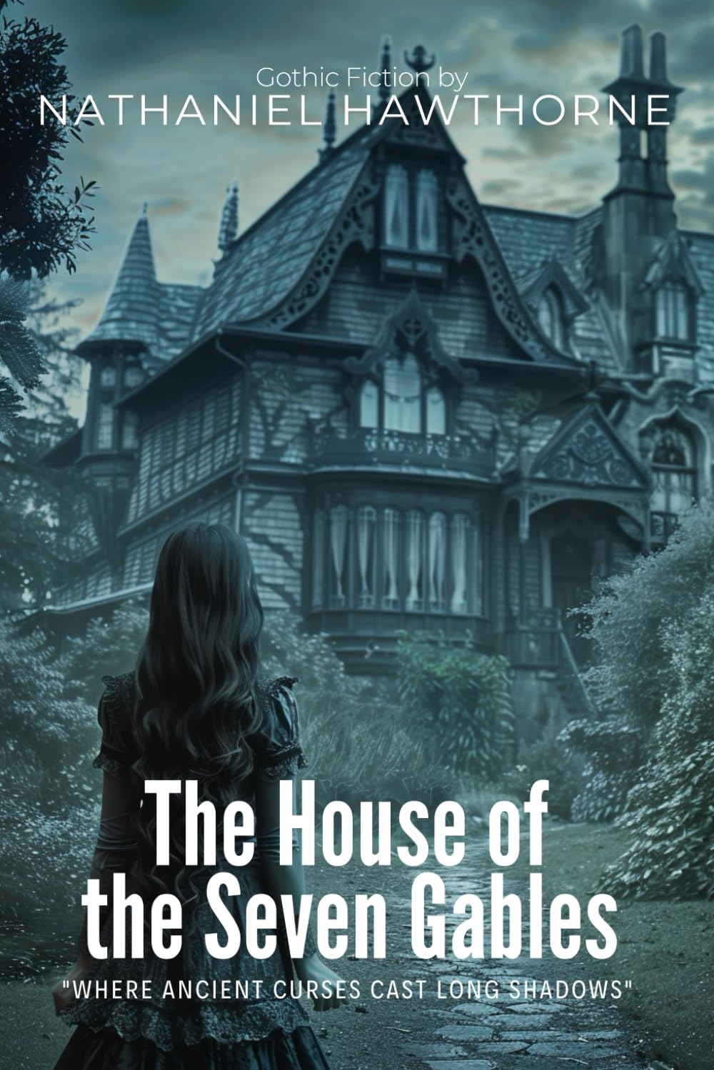 The House of the Seven Gables By Nathaniel Hawthorne (Illustrated & Annotated): A Gothic Tale of Ancestral Curses and Dark Secrets