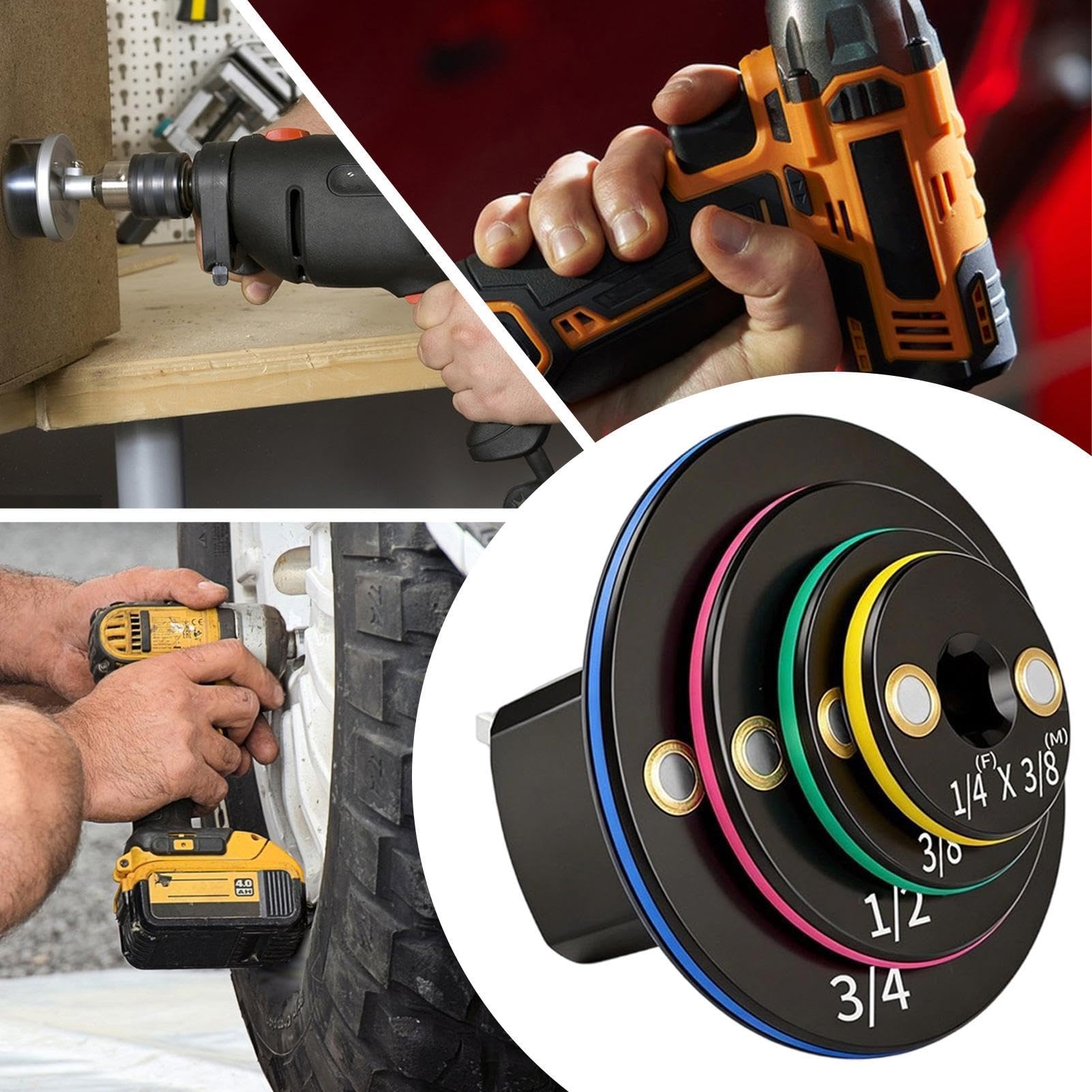 Adaptador Para Vasos Perfil Bajo Convertidor Magnético De Accionamiento, 4