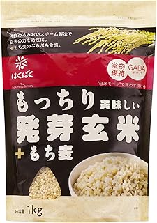 はくばく もっちり美味しい発芽玄米+もち麦 1Kg