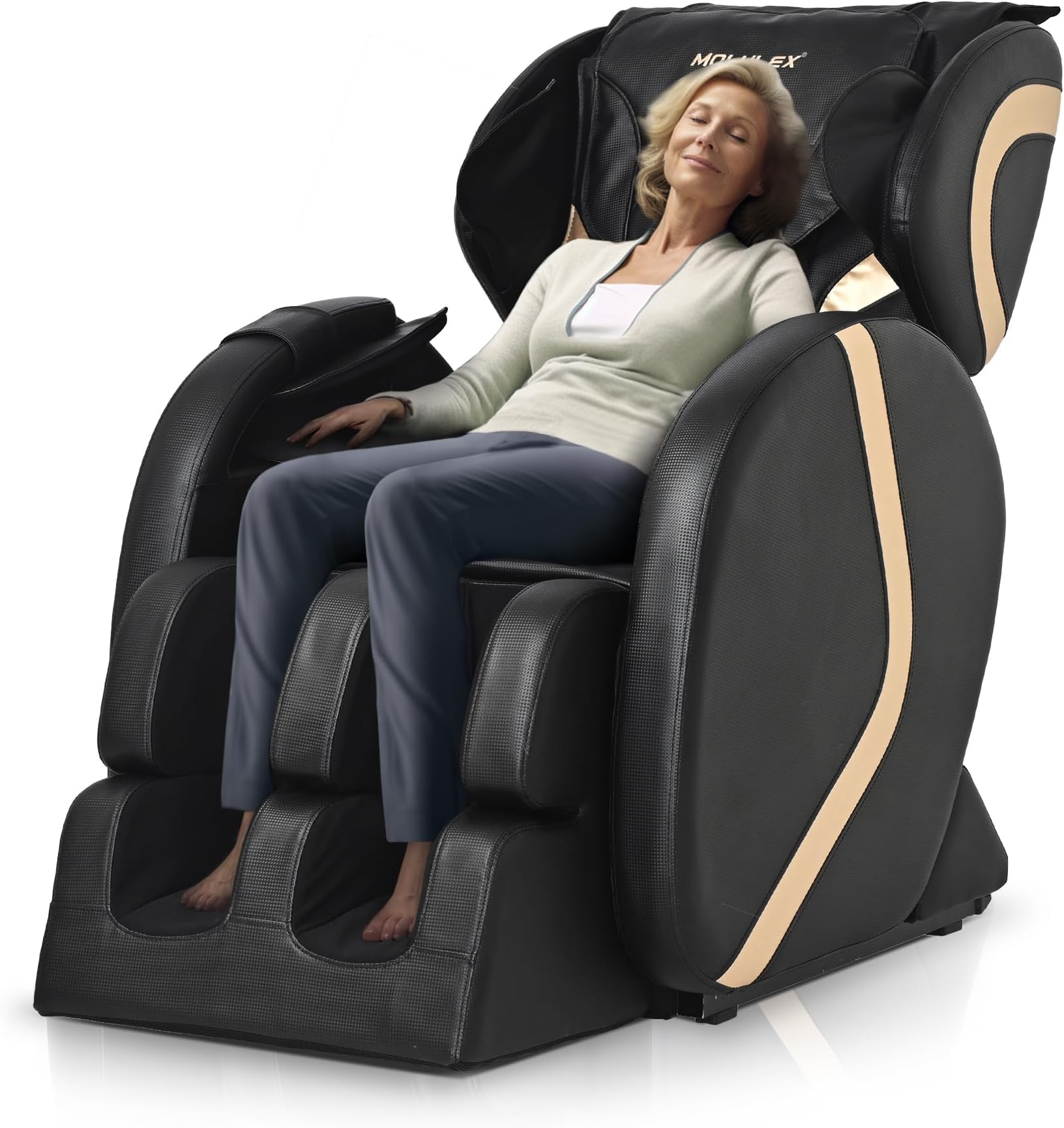 Molylex 2023 Massage Chair Recliner with Zero Gravity, Full