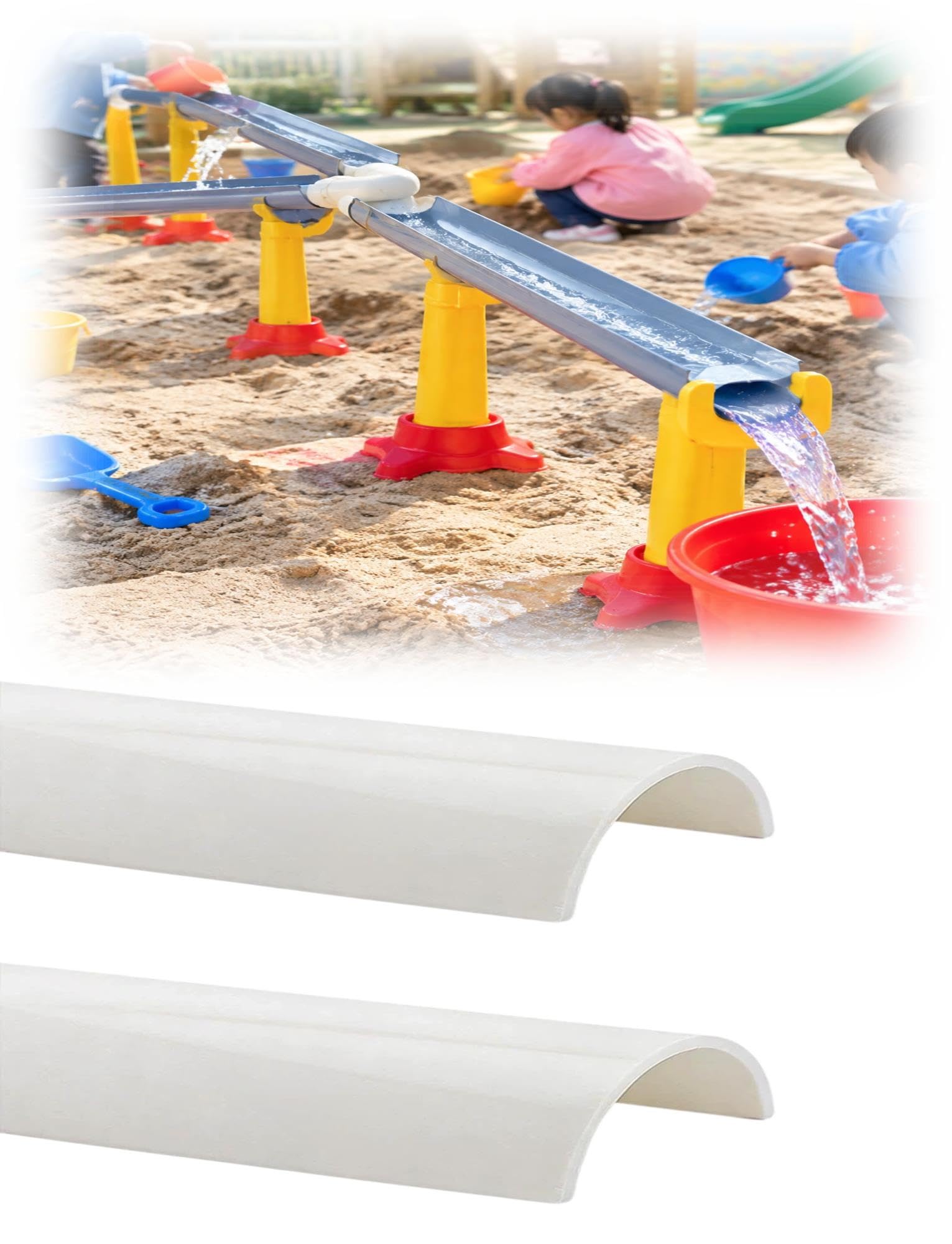 Tubo Colorato Scarico Acqua Piovana Tetto, Tubo Gioco Sabbia Acqua a U