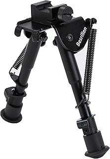 Picatinny Bipod 6-9 Inches with Barrel Mount Adapter Rifle Bipod for Picatinny Rail Mount - Besrilien