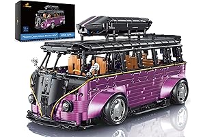 Playmobile School JMBricklayer City Bus Building Kits with 3299 Electroplated Pieces