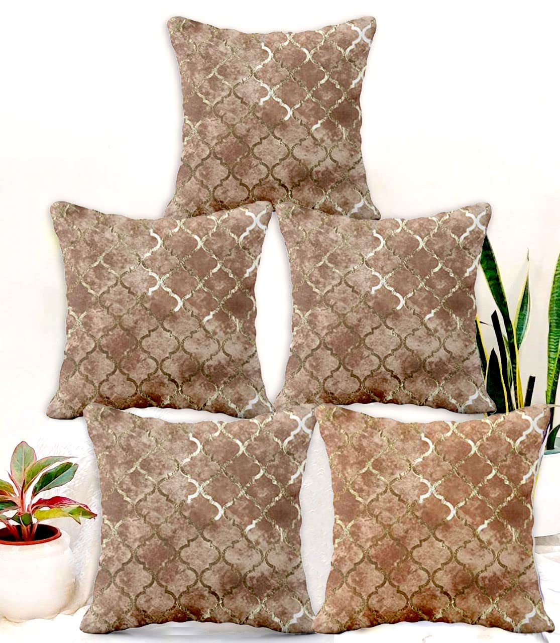 See full amazon price history chart for BLUE GRASS Digital Hd Foil Print Velvet 200 TC Cushion Cover - Set Of 5 || Fawn || 16X16 Inches. BLUE GRASS Digital Hd Foil Print Velvet 200 TC Cushion Cover - Set Of 5 || Fawn || 16X16 Inches. (B0BRCX112K) Amazon Price History, Amazon Price Tracker