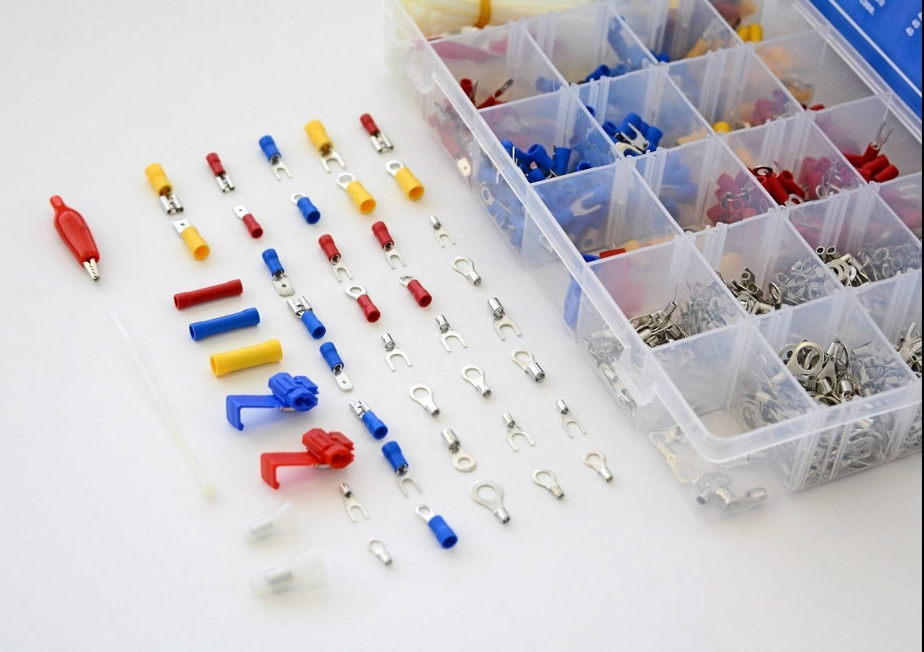 Swordfish 70330-1012 Piece Electrical Connector Terminal Assortment Kit