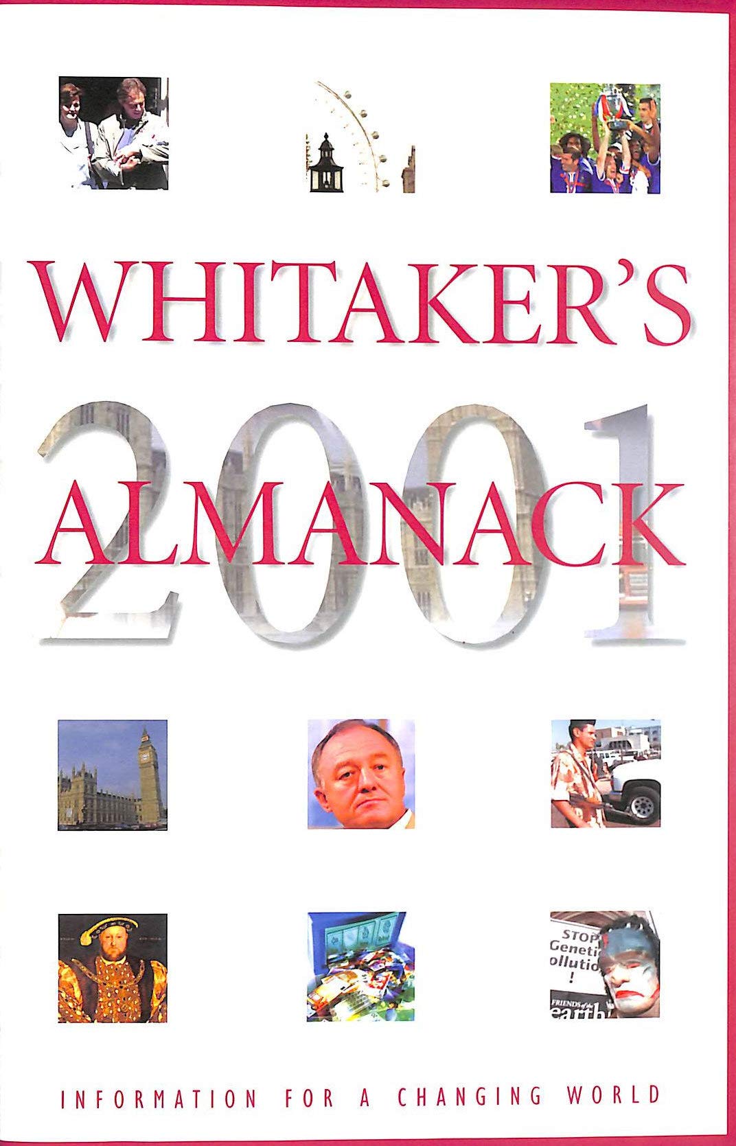 Whitaker's Almanack 2001 (133rd Ed.) (Standard Edition)