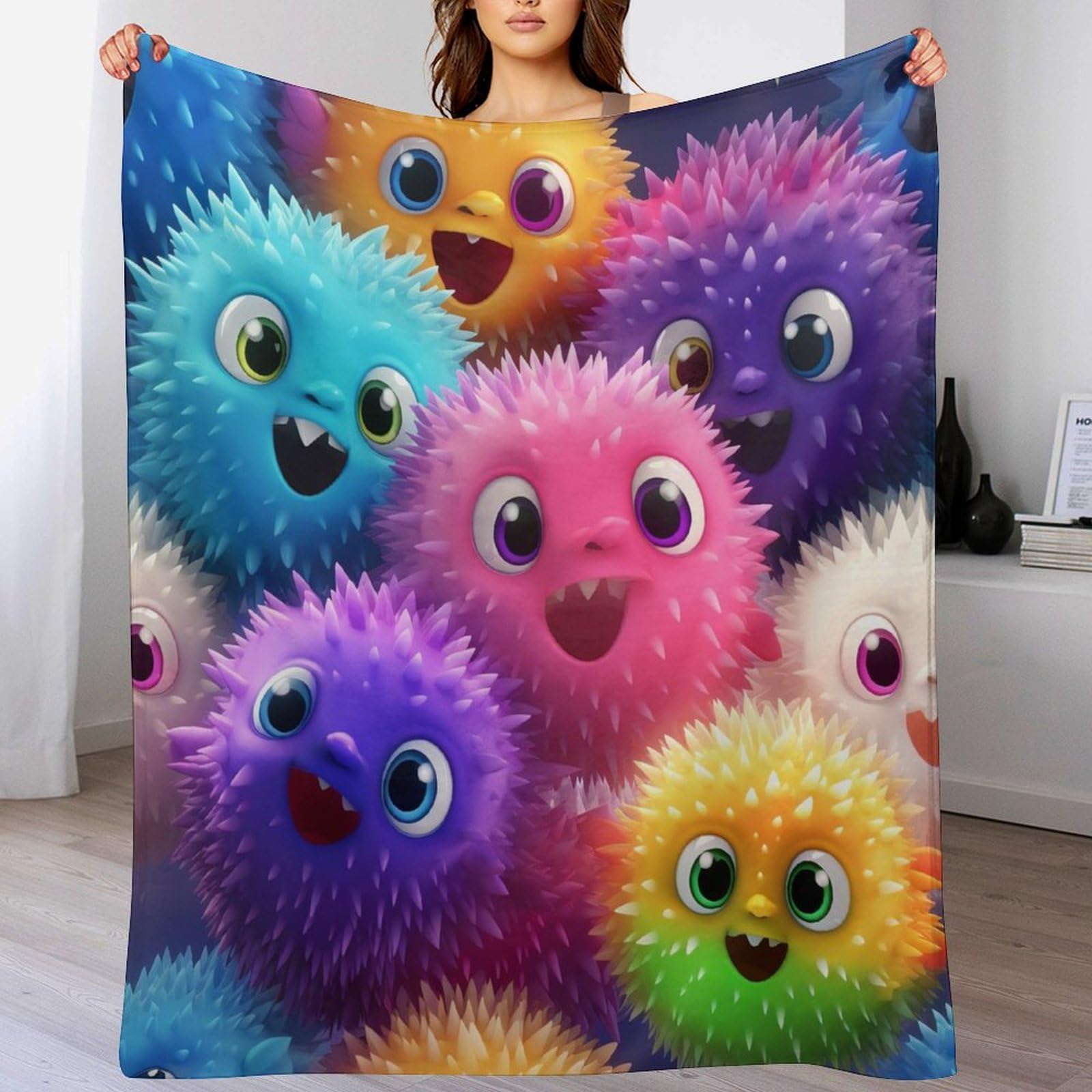 Couverture lourde Pufferpoisson 180x200 pour grand lit