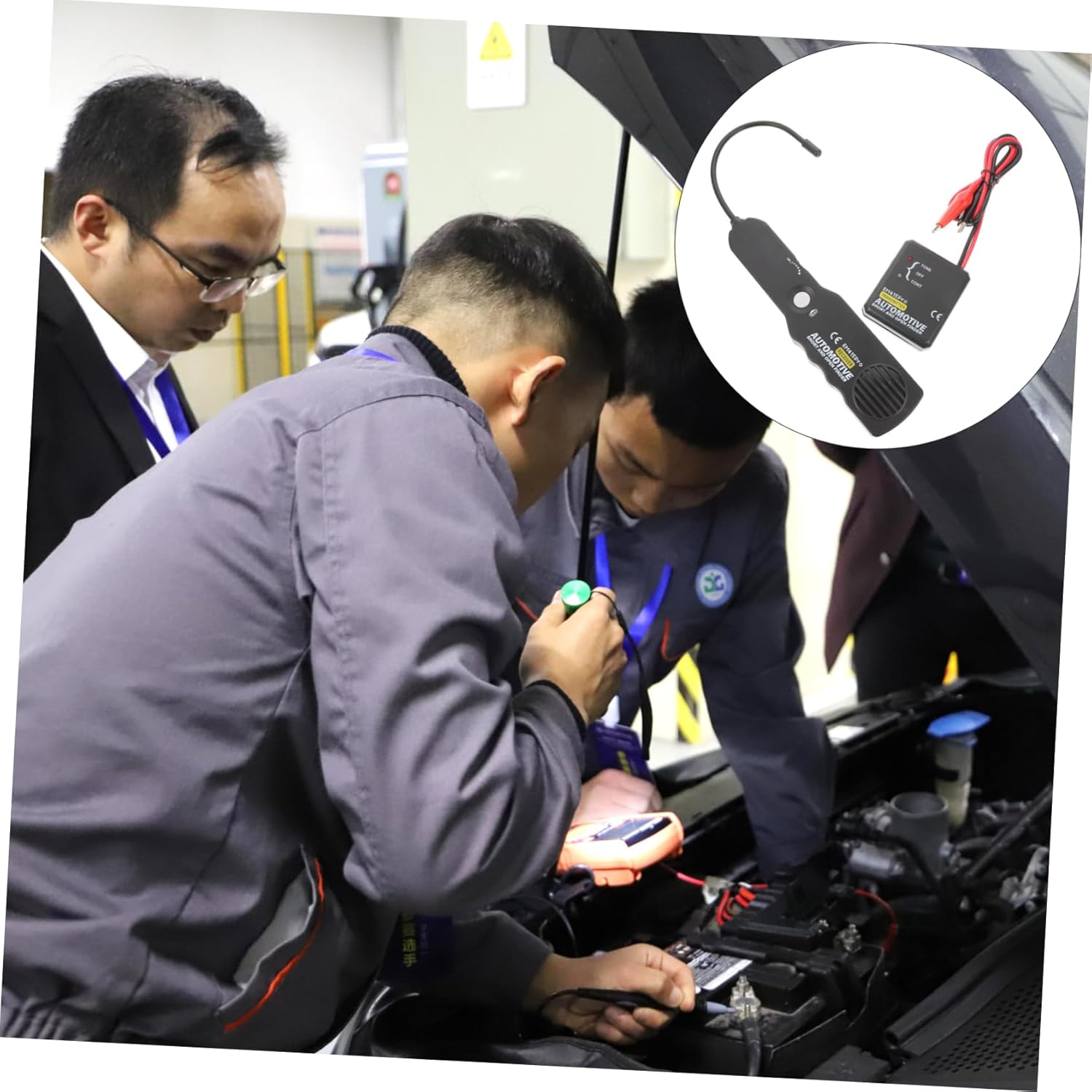 ULTECHNOVO Automotive Circuit Wire Tester Compact Short and Open Circuit Detection Tool for Easy Wire Tracing and Identification Durable Design for Professional Use Non-Battery Powered