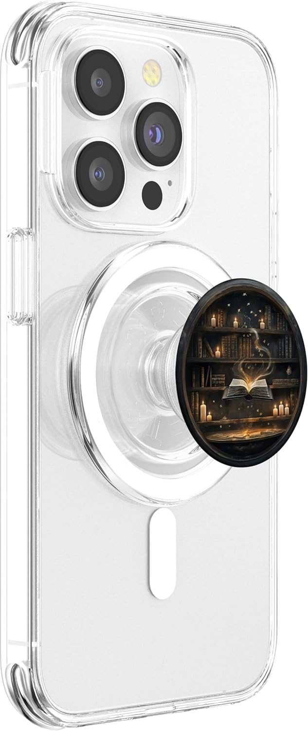 Book Bookshelf Library Candles Star Stars Bookish PopSockets PopGrip for MagSafe