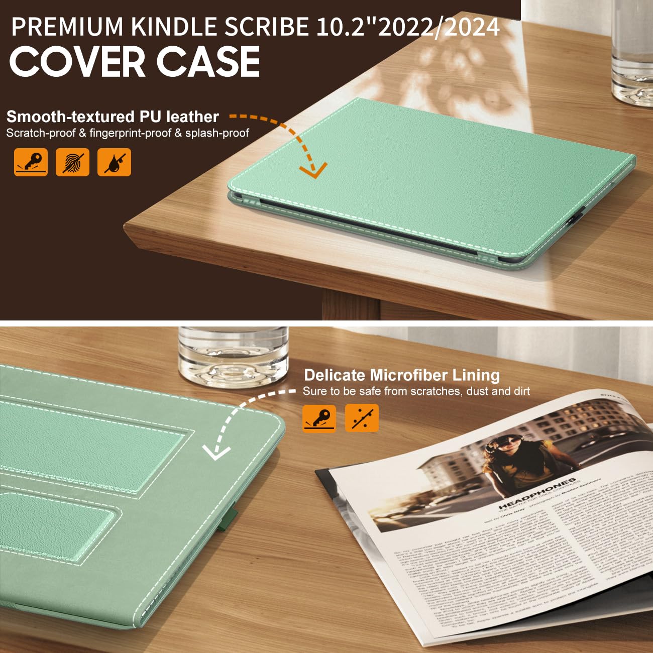 Amazon.co.jp: MoKo ケース 10.2インチ Amazon Kindle Scribe 2024