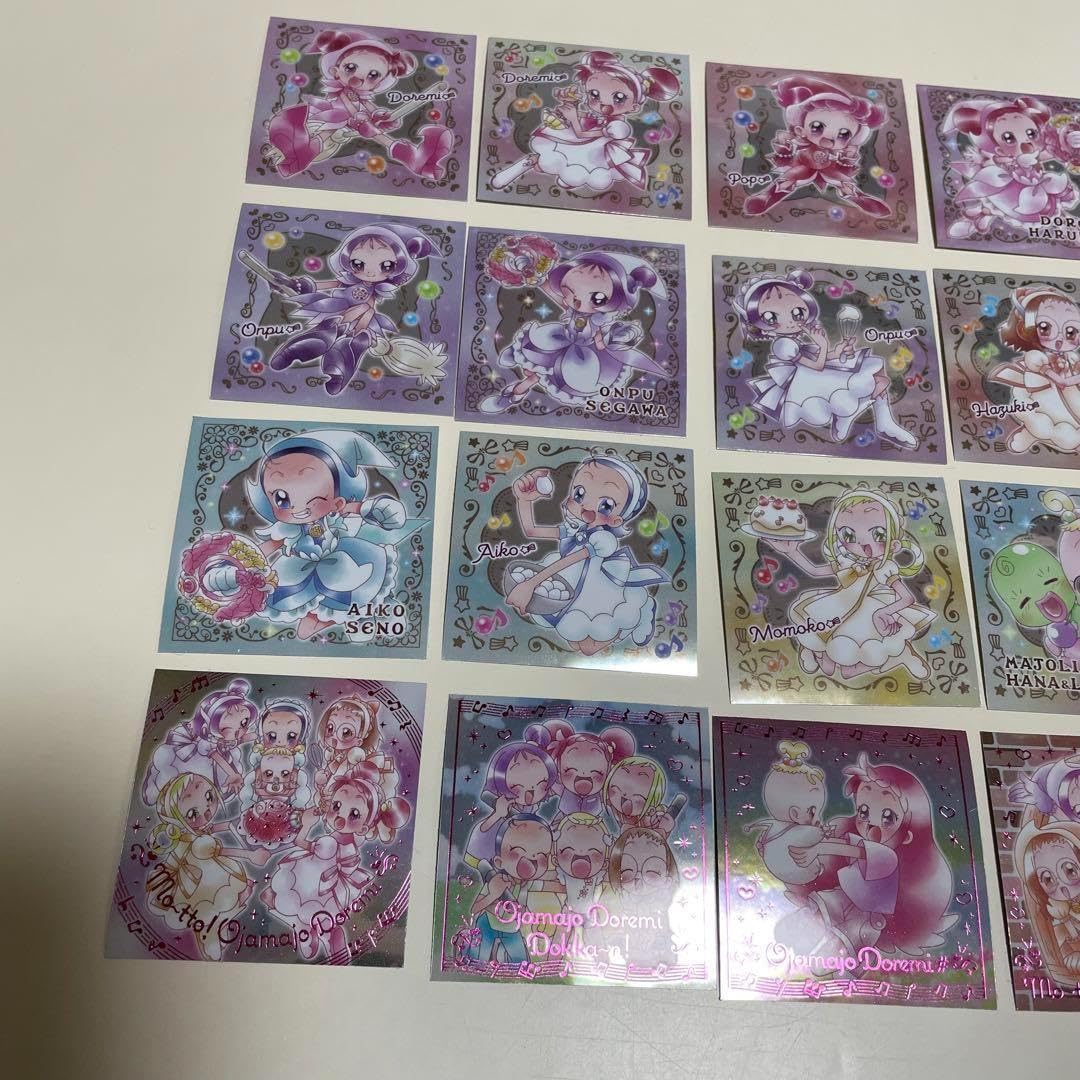 Amazon.co.jp: おジャ魔女どれみ 魔法玉グミ シール 20種類 売り