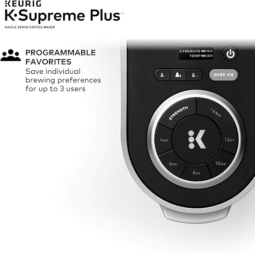 Miniatura 5 de Keurig K-Supreme Plus - Cafetera individual con Lavazza Perfetto, cápsulas de café de tostado oscuro, 32 cápsulas K-Cup K-Cup