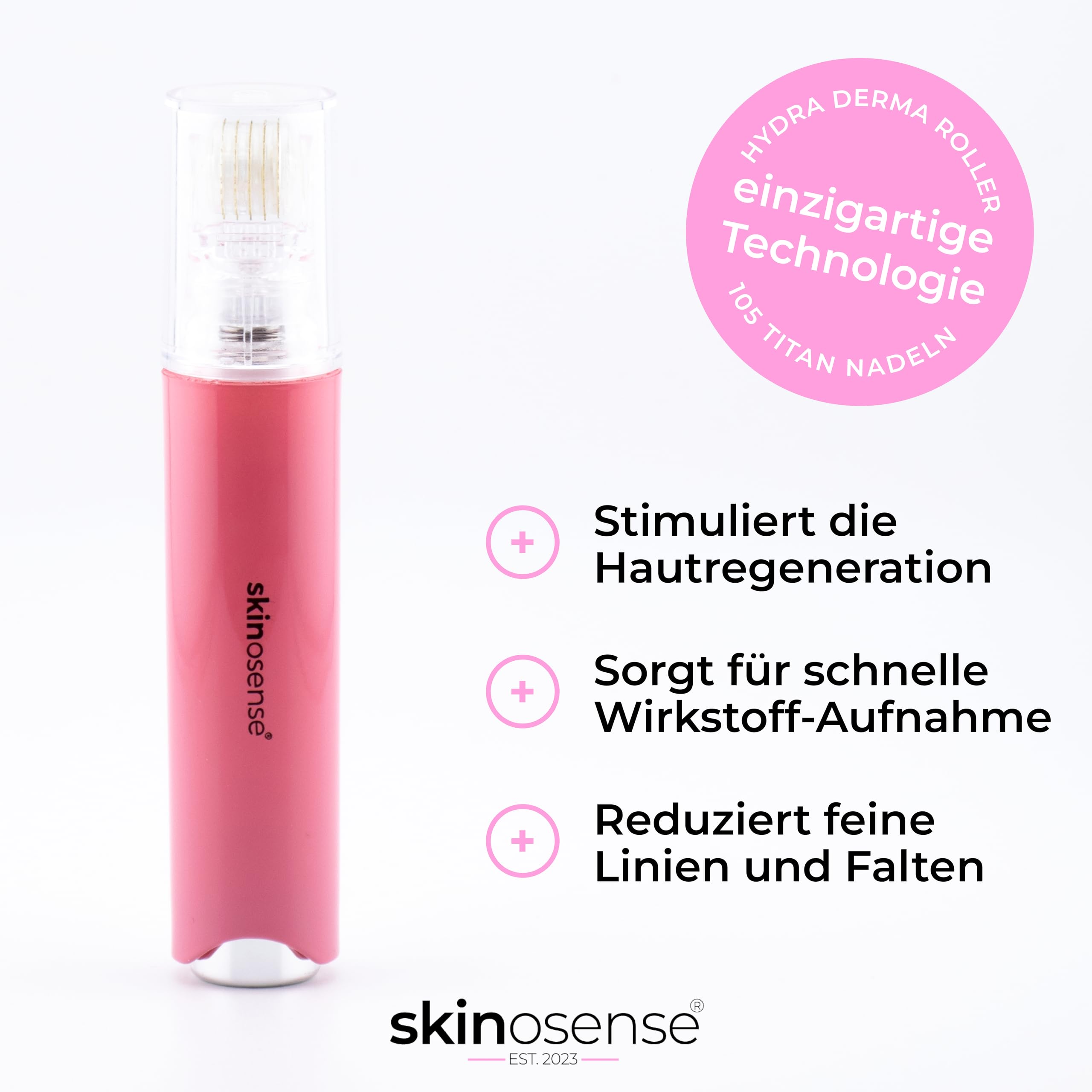 Microneedling Beauty Pflege Premium Set | Dermaroller für Strahlende Haut – Anti-Aging Beauty Tool – Porenverfeinerung & Hautstraffung – Premium Gesichtspflege