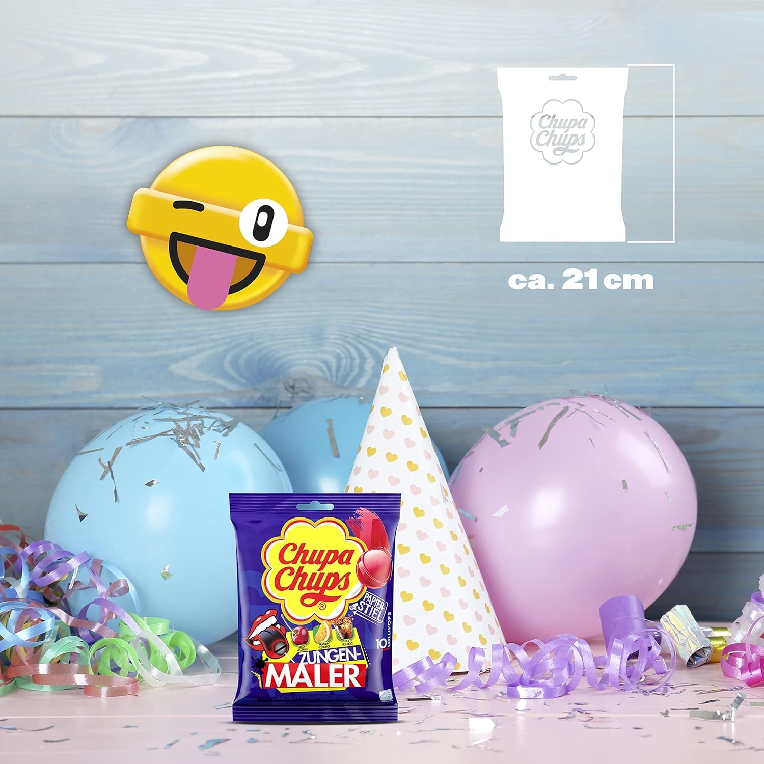Chupa Chups Colors 10 Lollipops 120g : Amazon.in: Grocery