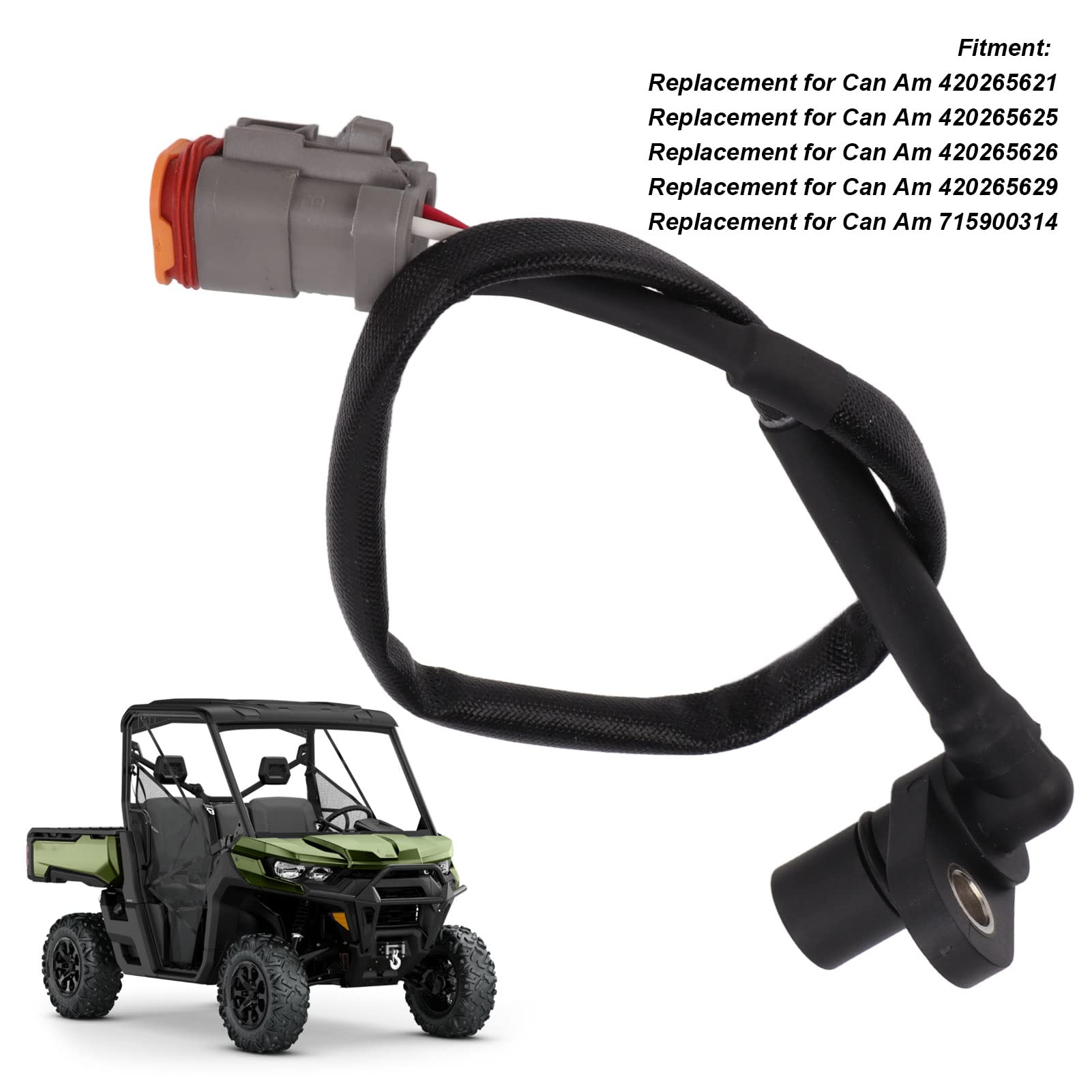 Capteur de Vitesse Can Am Outlander 400, Capteur de Vitesse Can Am Maverick Trail 2019, Composants du Moteur 715900314 420265621 420265625 420265626
