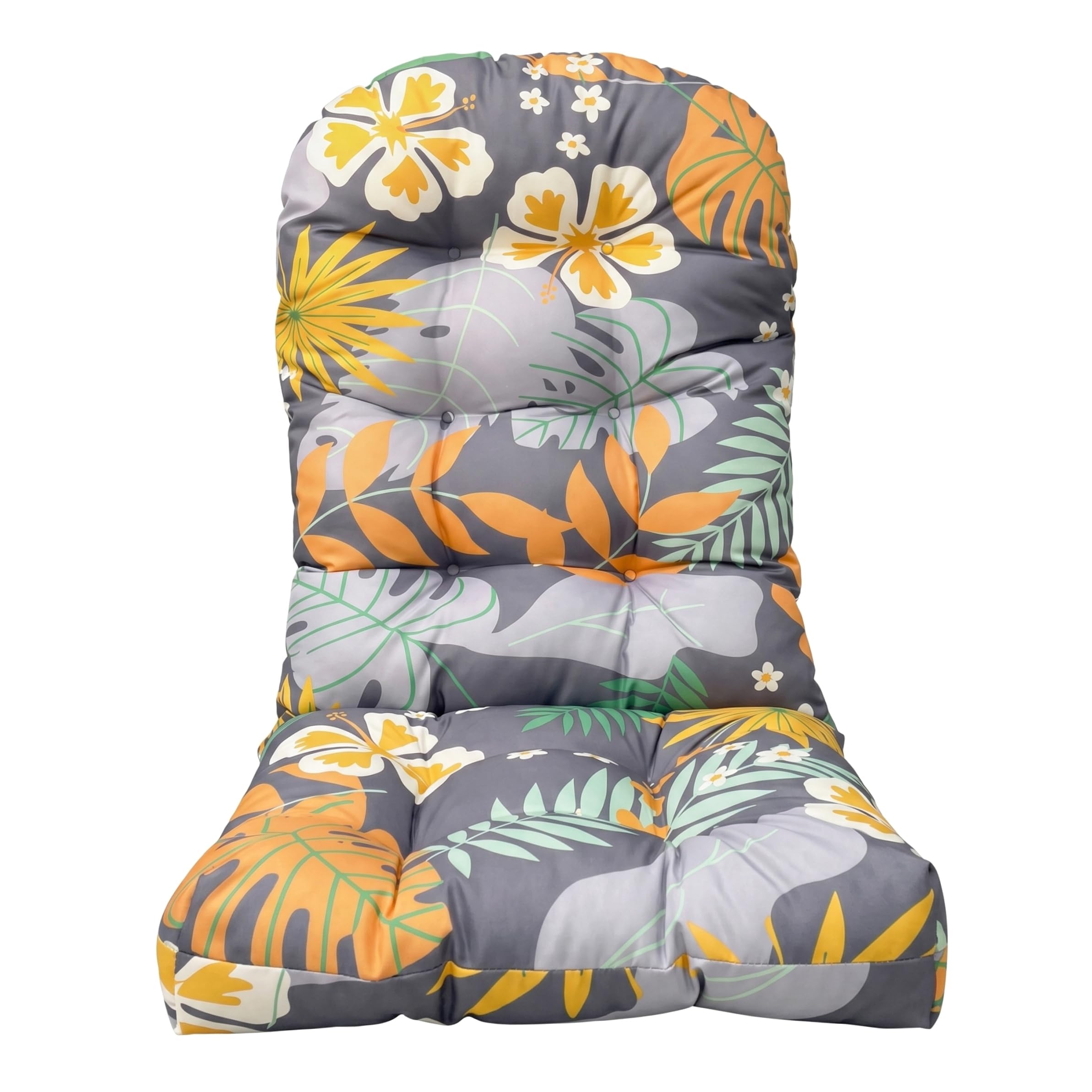 Coussins de chaise longue d'extérieur imperméables pour fauteuil de jardin à dossier haut